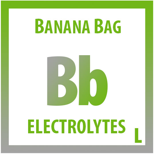 Banana Bag IV Hydration Therapy Infusions in Edmonton Hangover IV